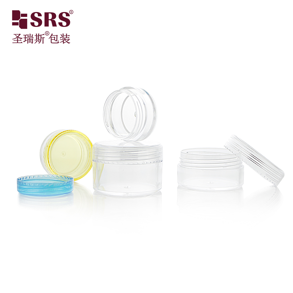 Translucent Customization Color 3g 5g Mini Make Up Nail Gel Container Small Jar 10g