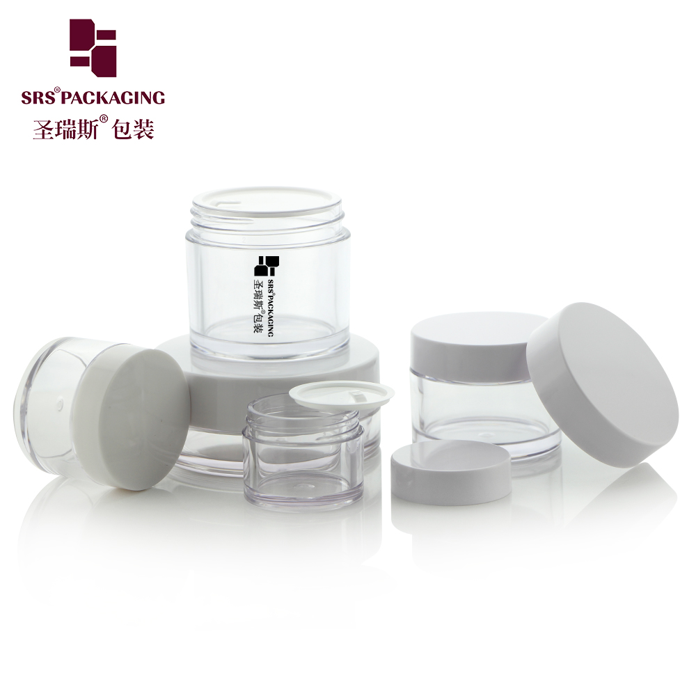 3g 5g 8g 10g 15g 20g 30g 50g 80g 100g 120g 150g 200g 250g Custom Color Skincare Container Cosmetic PETG Jar 