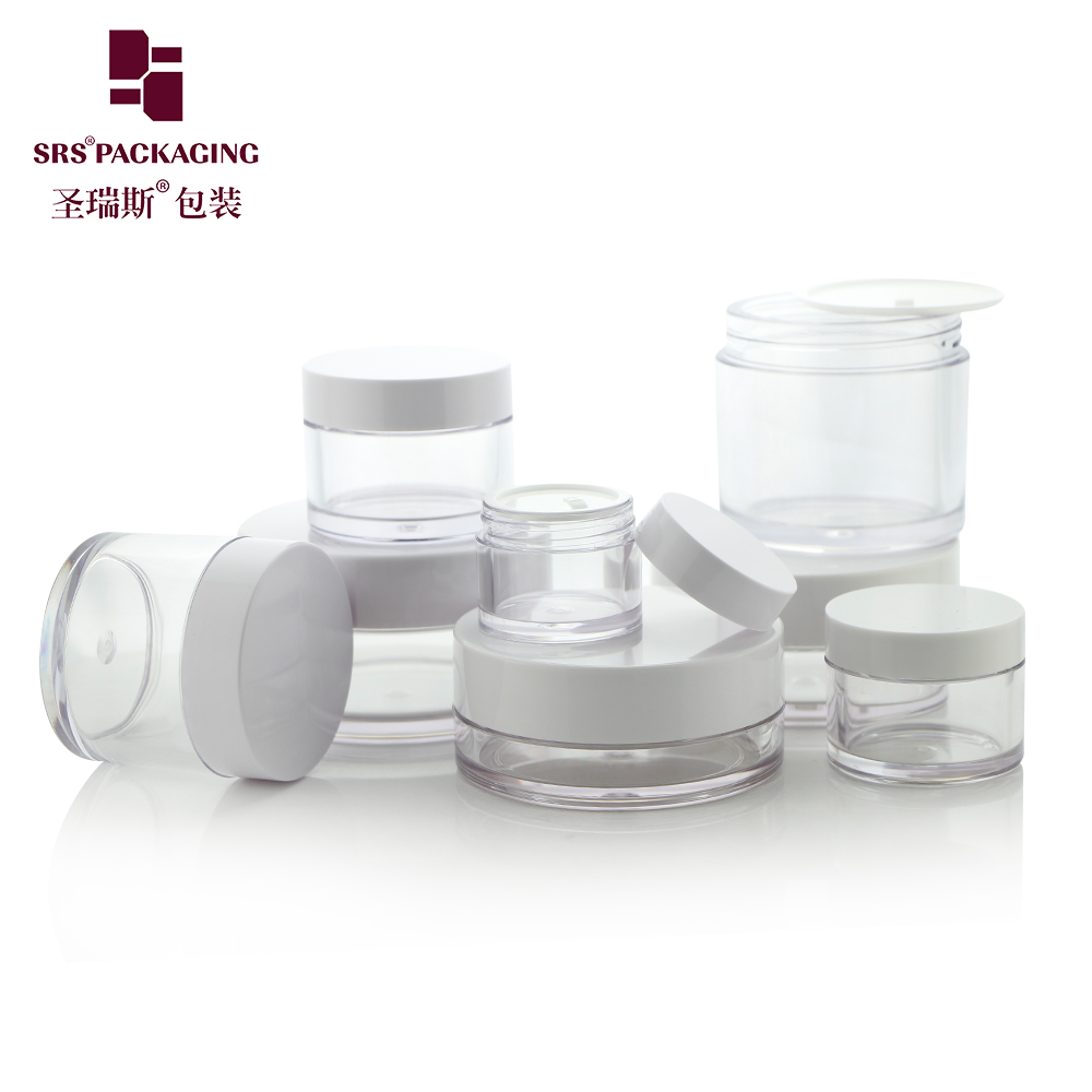 3g 5g 8g 10g 15g 20g 30g 50g 80g 100g 120g 150g 200g 250g Custom Color Skincare Container Cosmetic PETG Jar 
