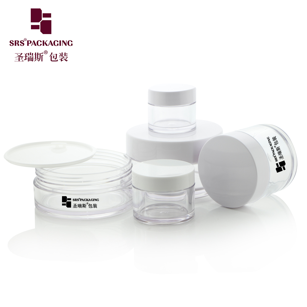 3g 5g 8g 10g 15g 20g 30g 50g 80g 100g 120g 150g 200g 250g Custom Color Skincare Container Cosmetic PETG Jar 