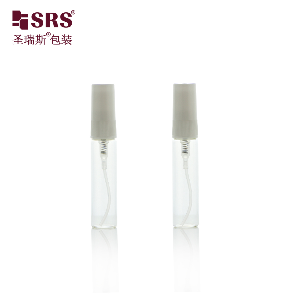 Cheap Price Wholesale 5 ml Glass Perfume Bottles with Fine Mist Screw Pump