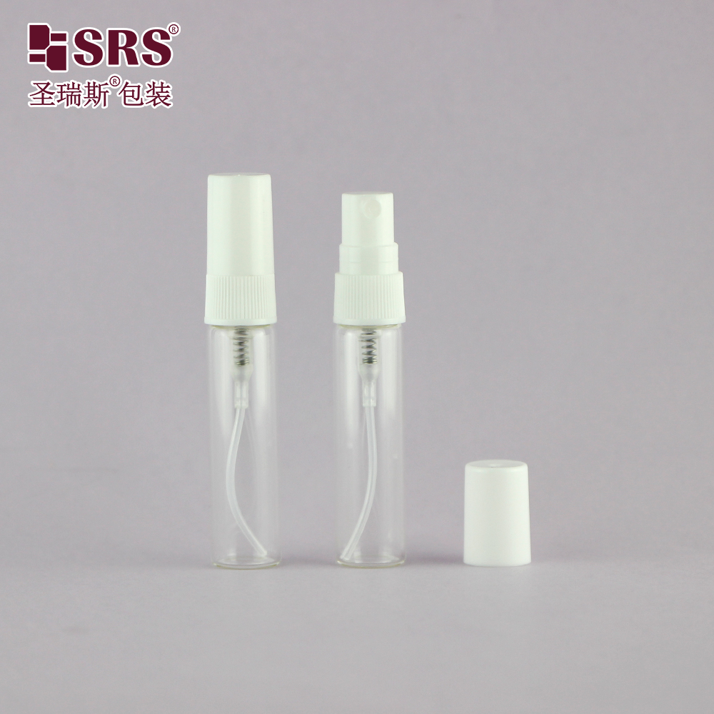 Cheap Price Wholesale 5 ml Glass Perfume Bottles with Fine Mist Screw Pump