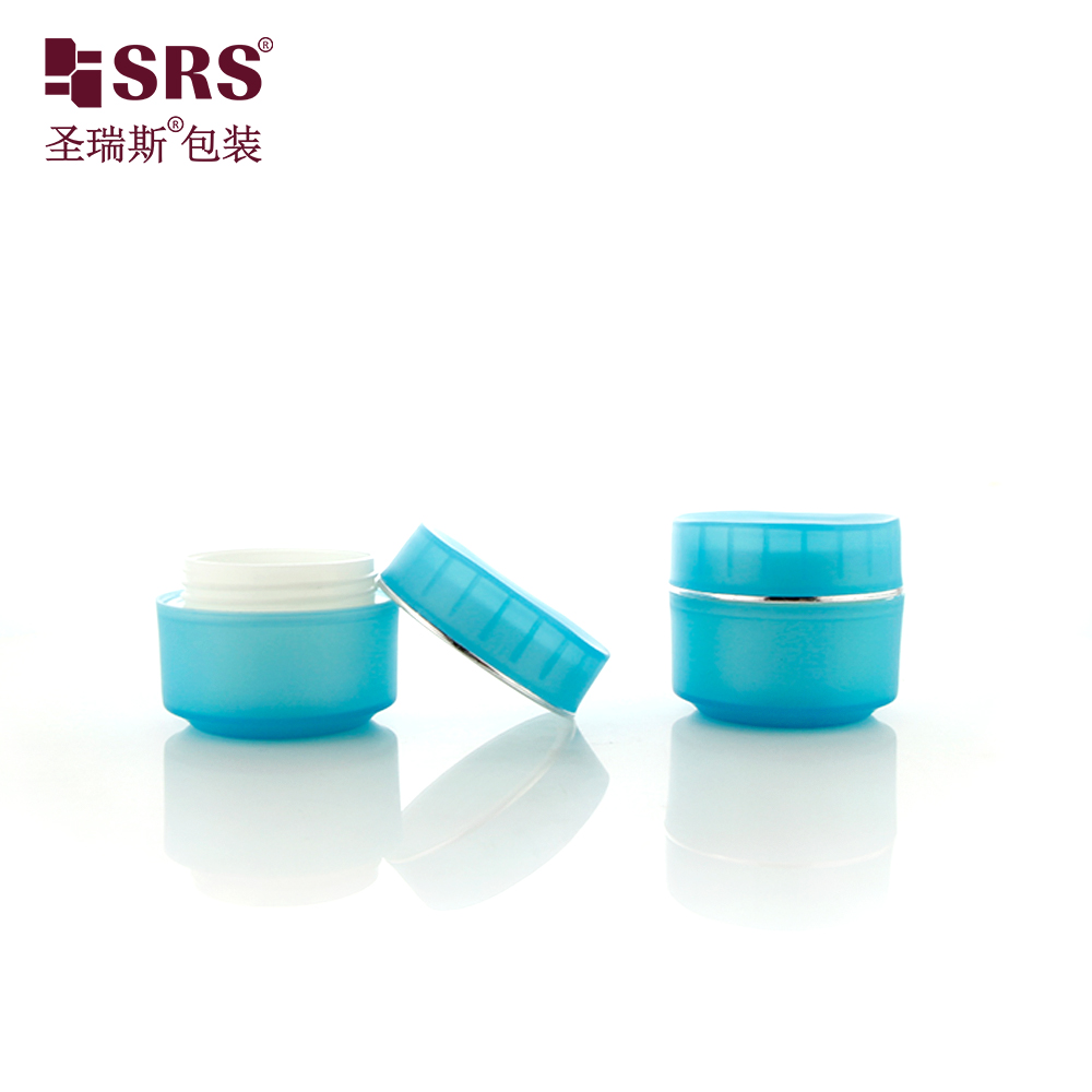 Factory Direct Sale Custom Color 15g 30g 50g Cosmetic Cream Jars For Body Butter Jars