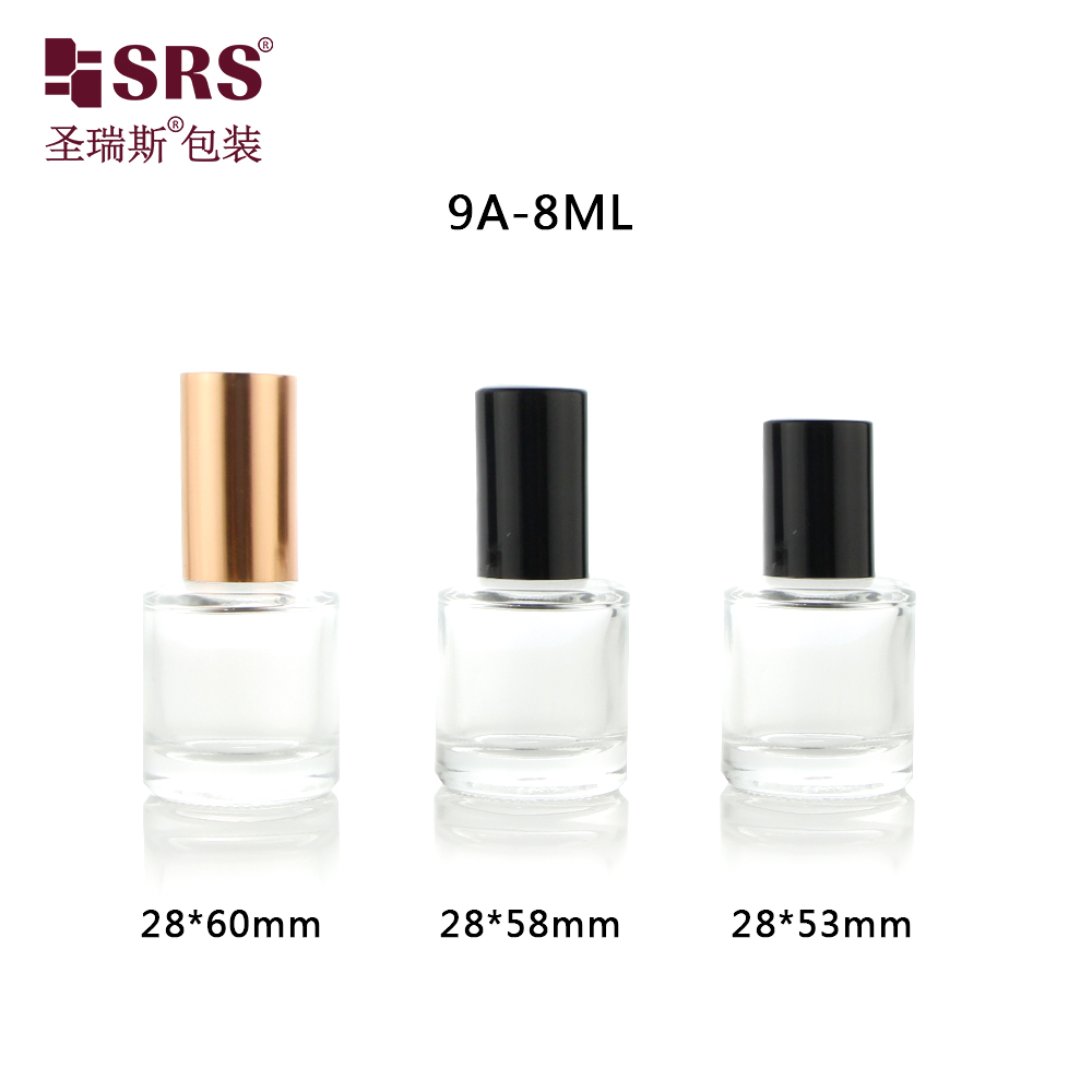 Wholesale 8ml Essential Oil Roller Glass Bottle Clear roll on glass bottle for Perfume