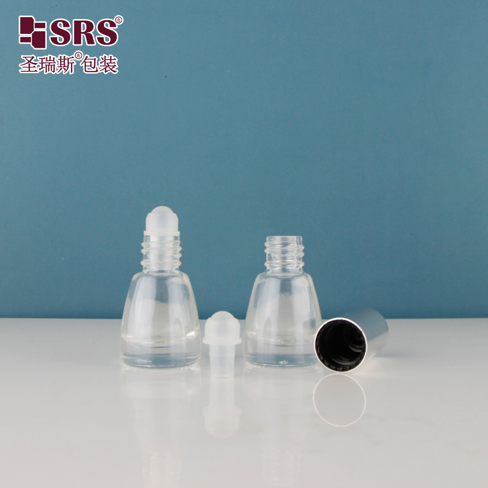 Factory Direct Sales Portable Roller Ball Glass Vial 4ml Perfume Roller Bottles For Essential Oils