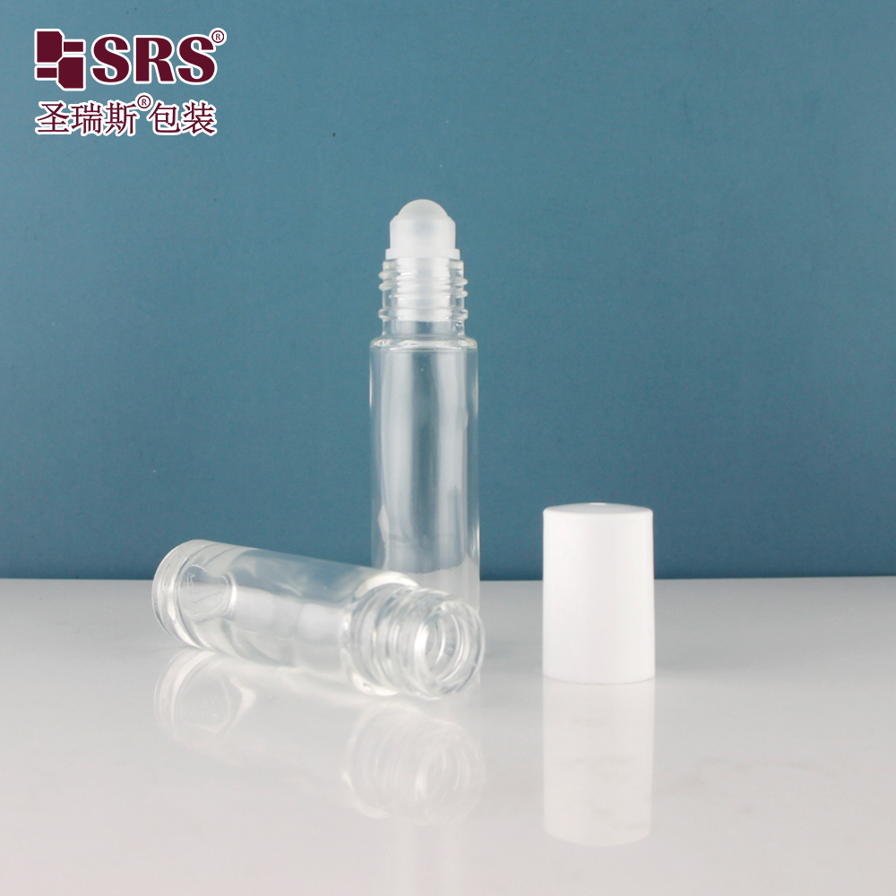 Customization Glass Empty Roller Bottle For Perfume Fragrance Oil Packaging rollon 8 ml