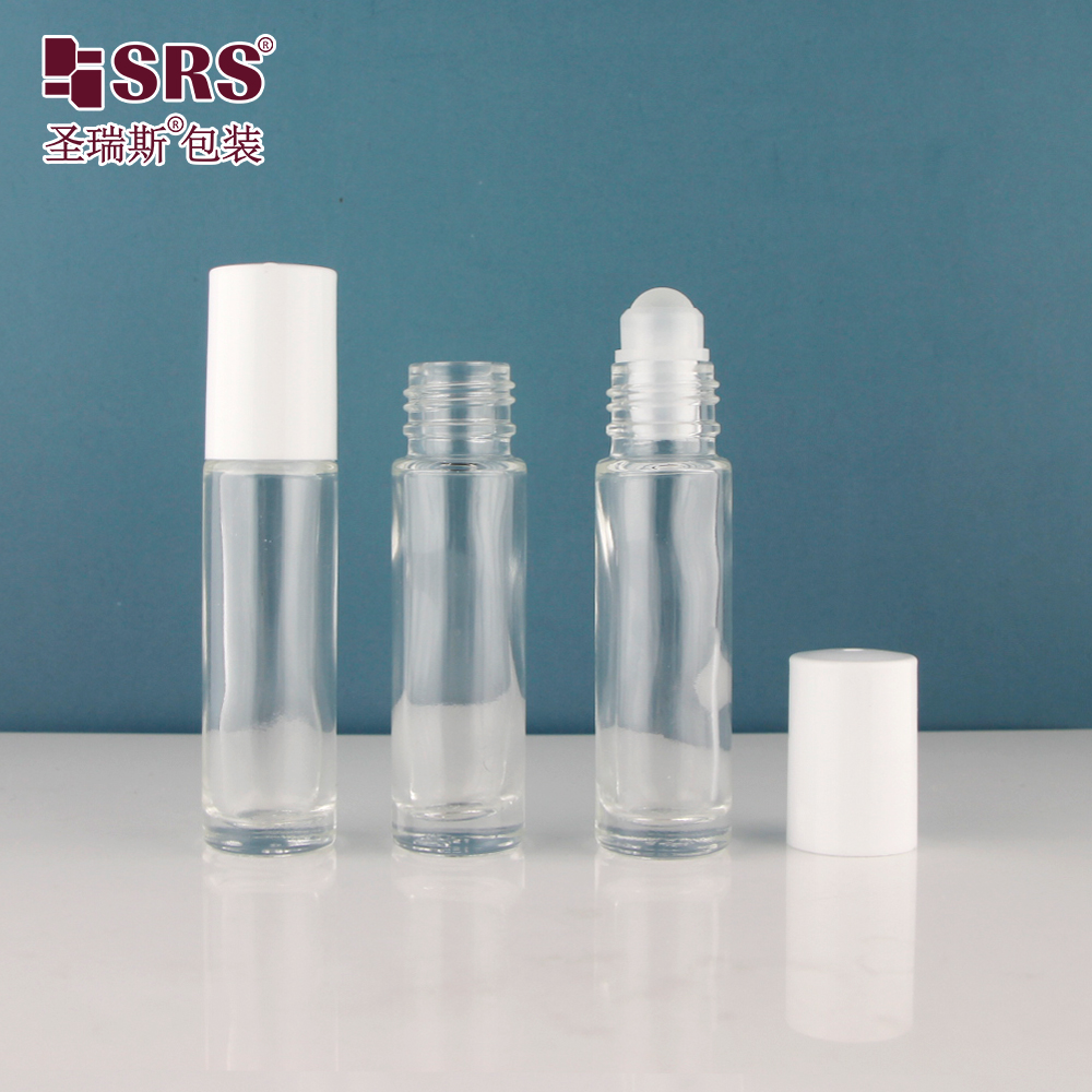 Customization Glass Empty Roller Bottle For Perfume Fragrance Oil Packaging rollon 8 ml