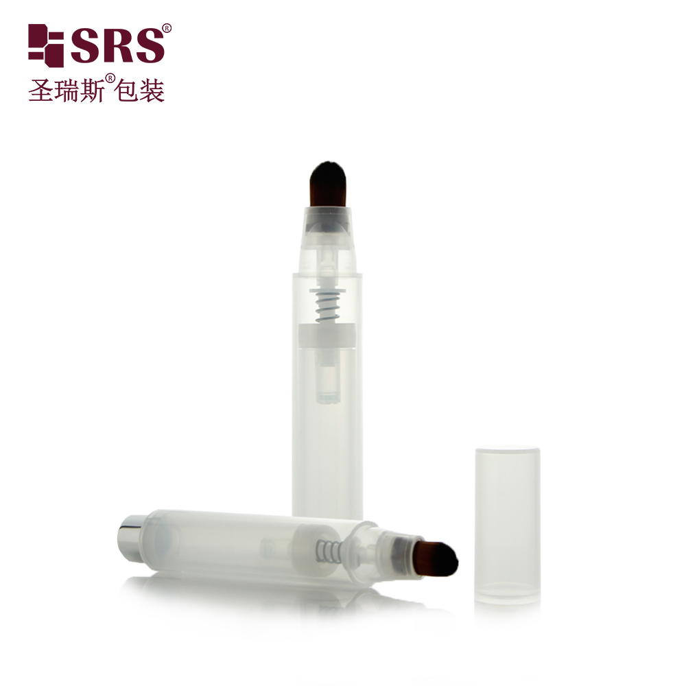 Custom 5ml Cosmetic Pen Bottle Brush Tip Concealer Foundation Makeup Plastic Packaging