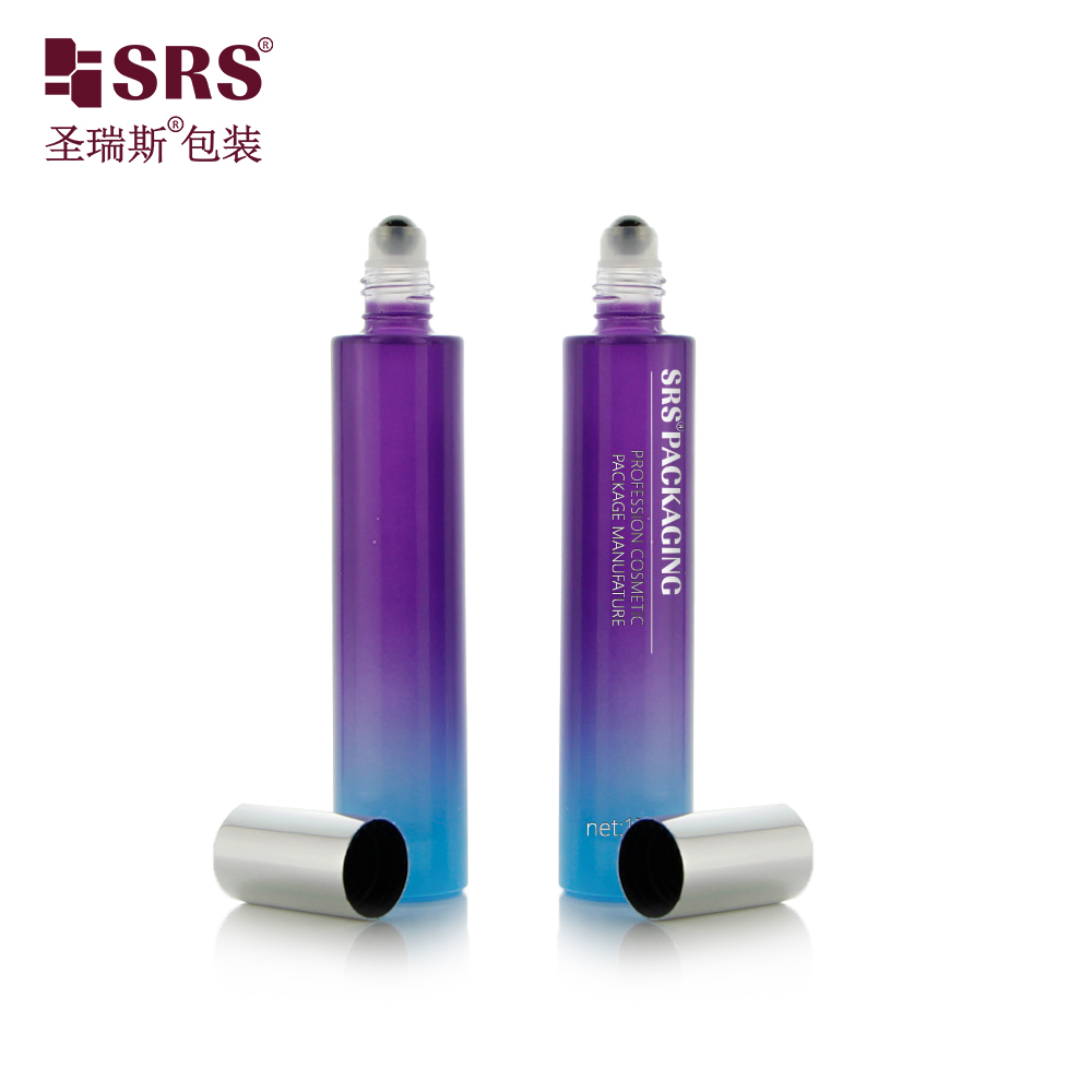 Round Thick Bottom Wholesale Customization Glass Roller Bottle Perfume Oil Bottles Roll On