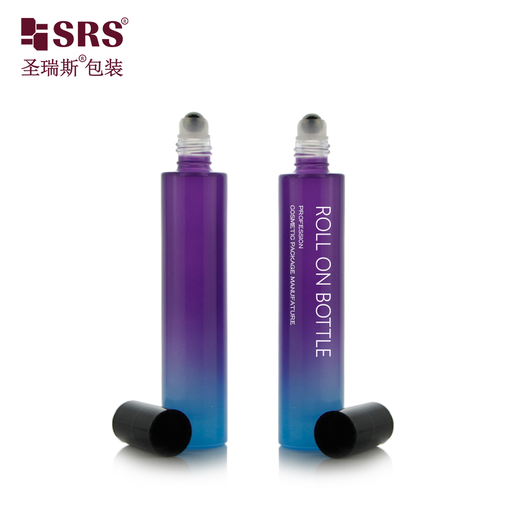 Round Thick Bottom Wholesale Customization Glass Roller Bottle Perfume Oil Bottles Roll On