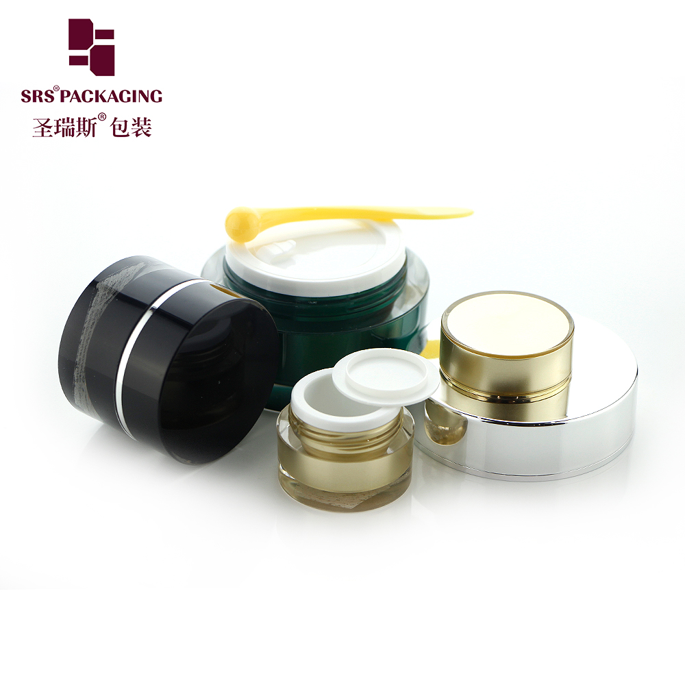 5g 10g 15g 30g 50g 100g 200g round acrylic cream container cosmetic lotion jar