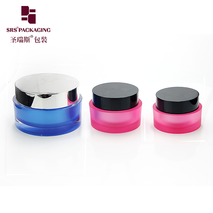 Factory 15g 30g 50g Custom Skin Care Cream Acrylic Jar Cosmetic Packaging Wholesale Cream Jar