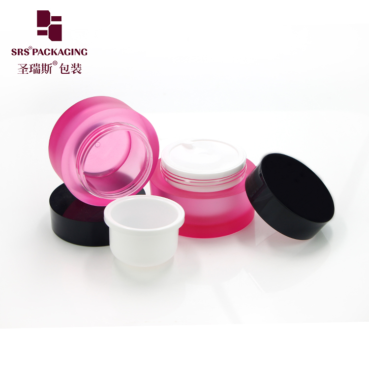 Factory 15g 30g 50g Custom Skin Care Cream Acrylic Jar Cosmetic Packaging Wholesale Cream Jar