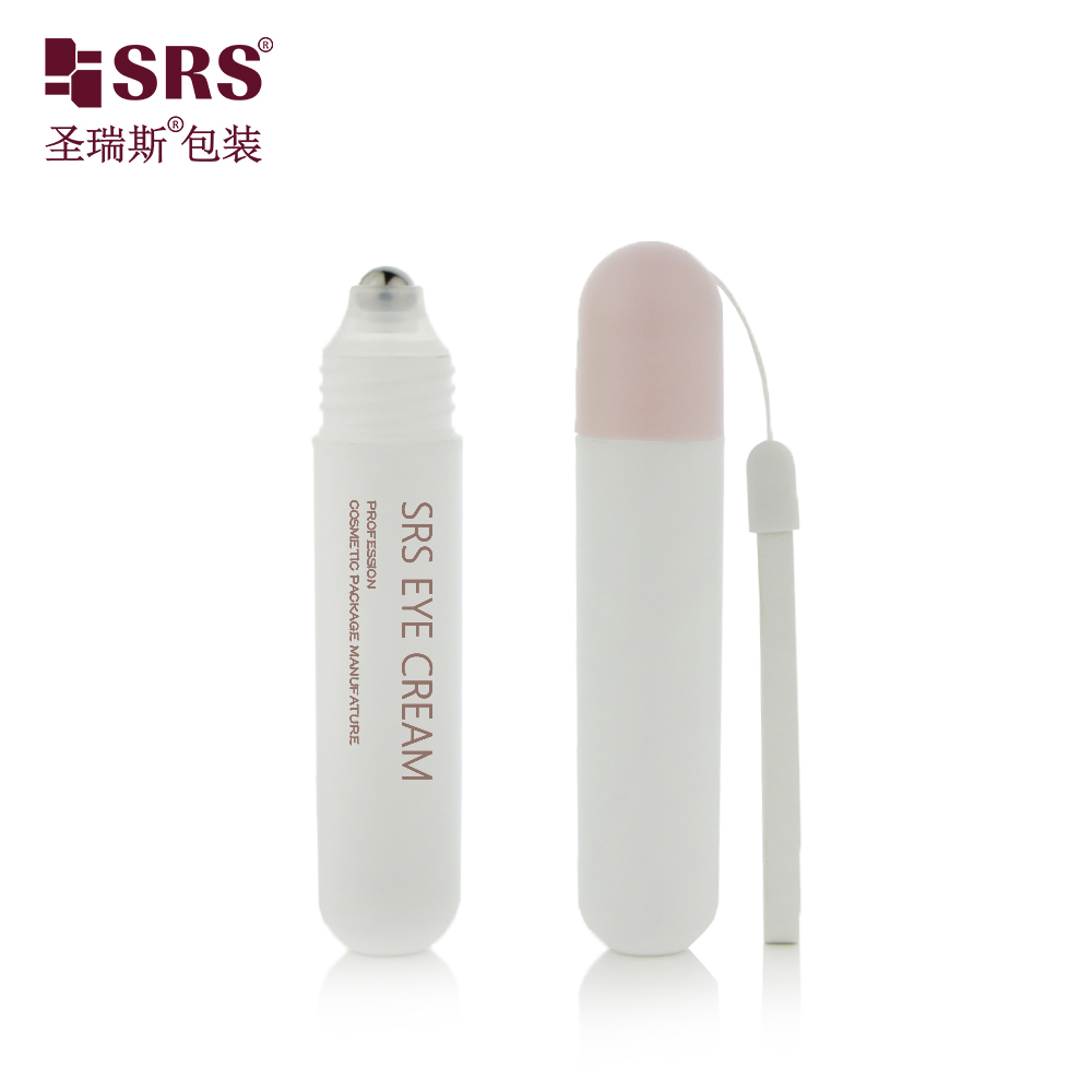 25ml New Arrival Round Top Cap With Rope Empty Customization Deodorant Bottle Roller