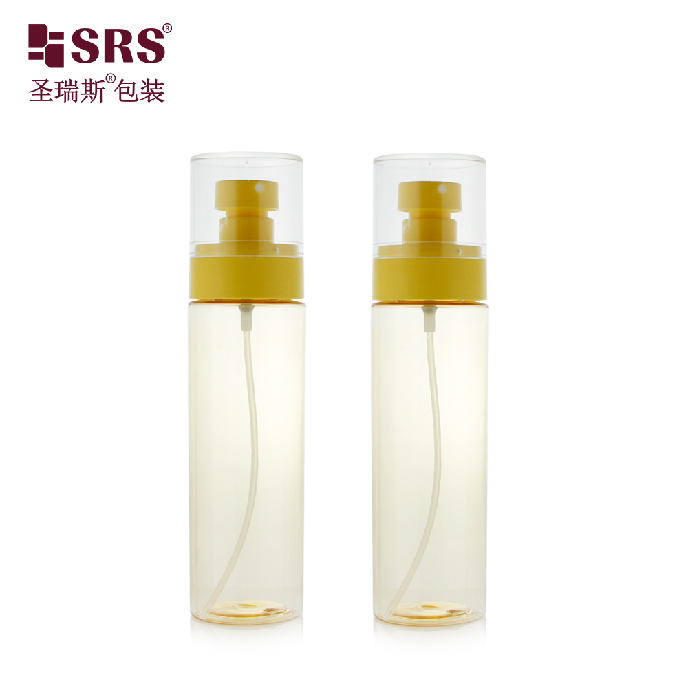 5oz empty plastic packaging 150ml luxury pet bottle customize decoration