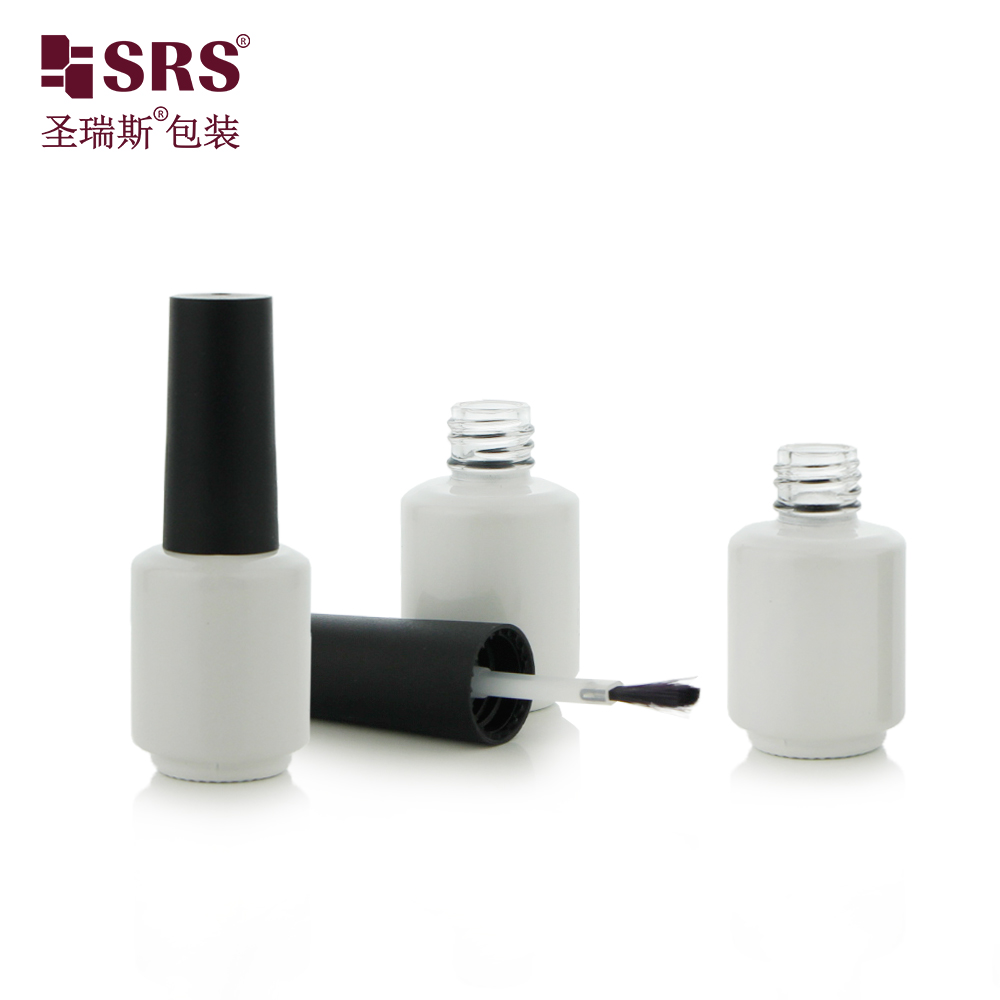 Hot sale glass set makeup empty packaging 8ml bottles for nail polish