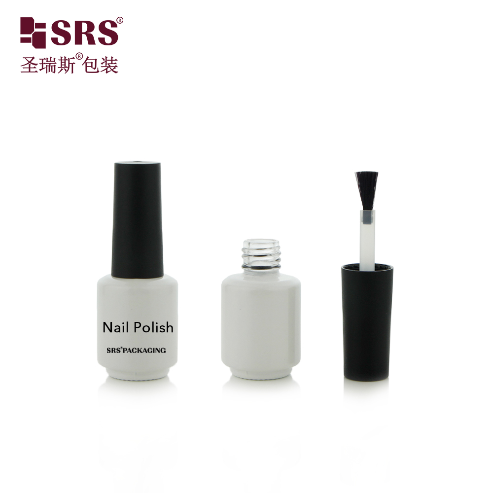 Hot sale glass set makeup empty packaging 8ml bottles for nail polish