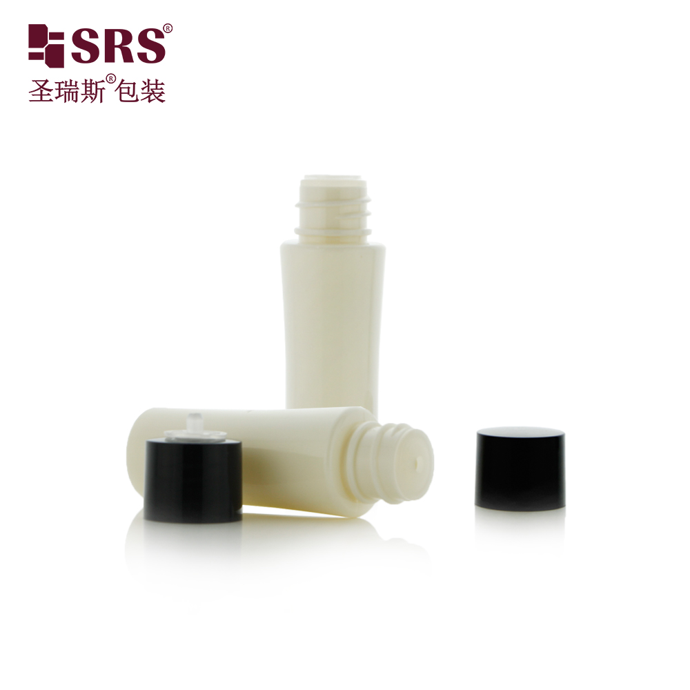 SRS 15ml PET Plastic Bottle Screw Cap using Emulsion Skin Care Cosmetic Empty Packaging