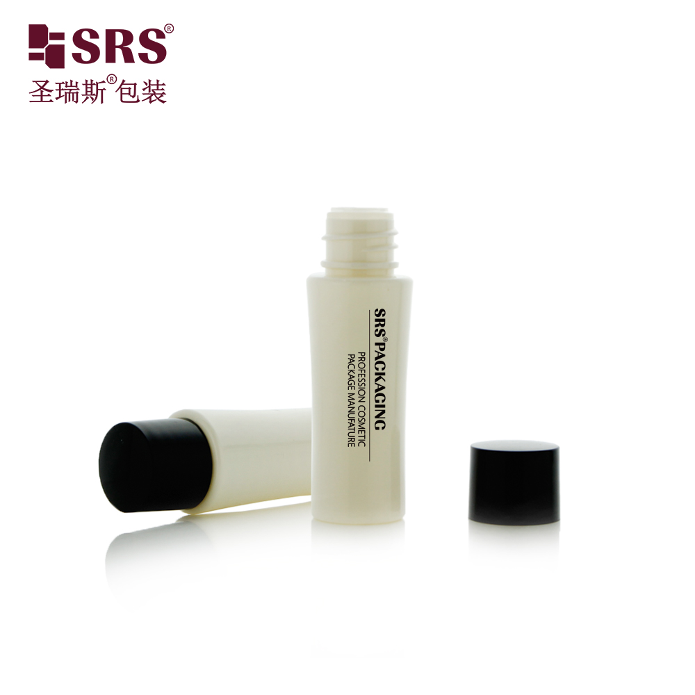 SRS 15ml PET Plastic Bottle Screw Cap using Emulsion Skin Care Cosmetic Empty Packaging