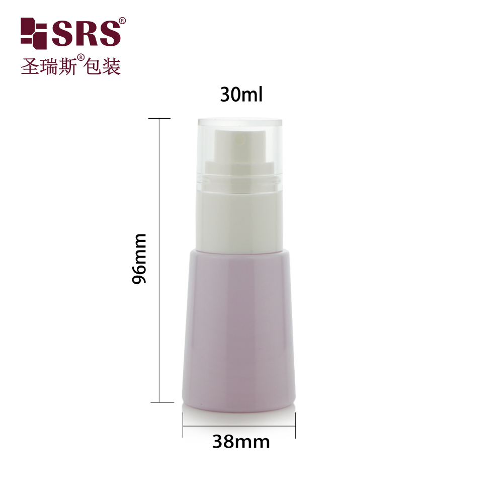 Empty Spray Plastic Pocket Luxury Customization Color Perfume Atomizer 30ml PET Bottle