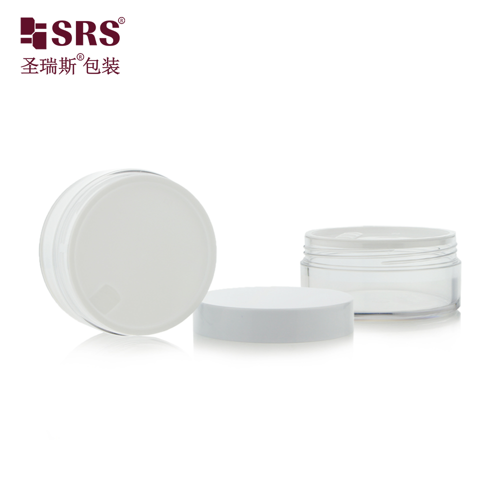 50g 80g 100g 120g 150g Empty Cosmetic Body Cream Container PET Plastic Jar