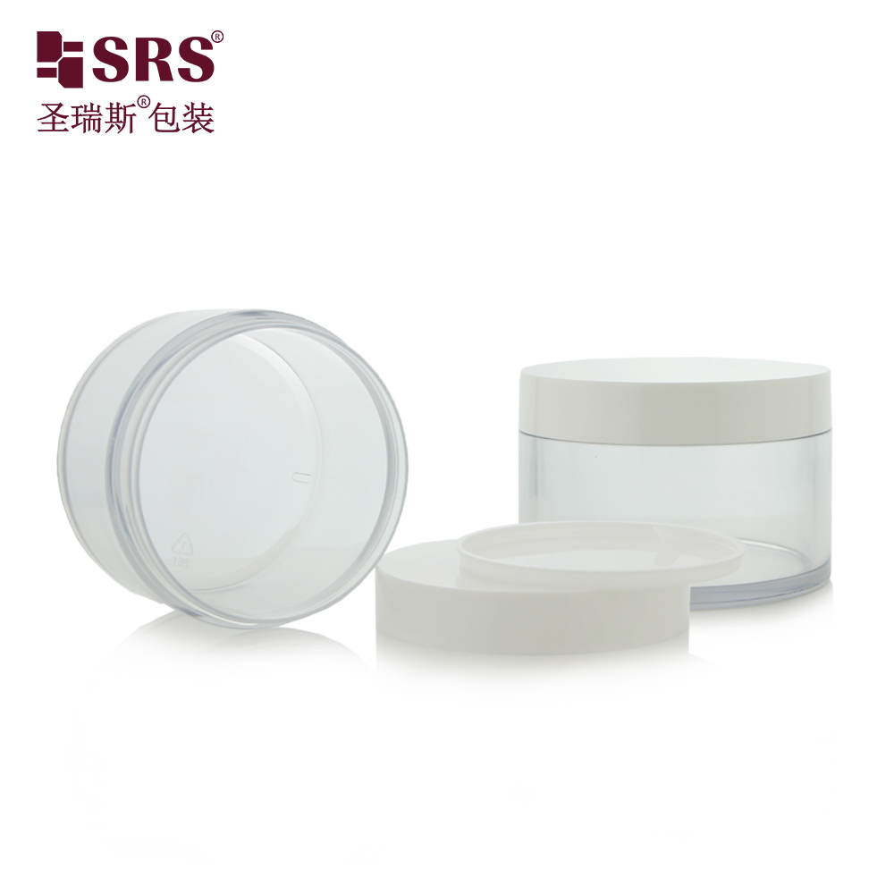 Empty Container PET Plastic Jar 15g 30g 50g 100g 150g 200g 250g Cosmetic Cream Jars