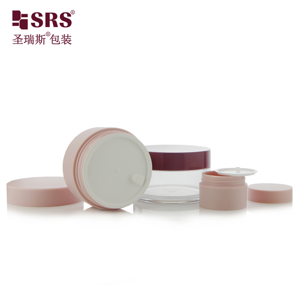 PET 15g 80g Eco-friendly High Quality Cream Jar Skin Care Hot Sale Cosmetic Packaging