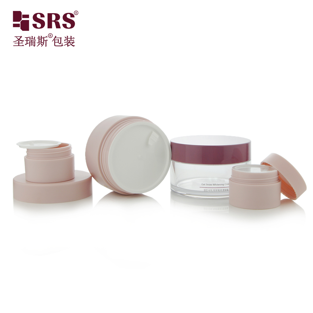 PET 15g 80g Eco-friendly High Quality Cream Jar Skin Care Hot Sale Cosmetic Packaging