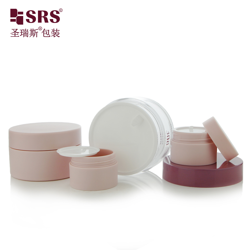 PET 15g 80g Eco-friendly High Quality Cream Jar Skin Care Hot Sale Cosmetic Packaging