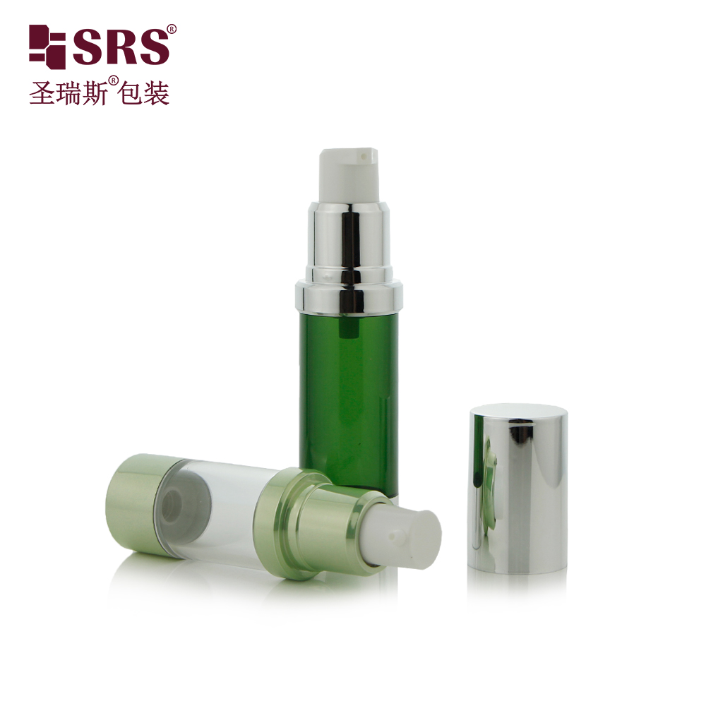 10ml 15ml 20ml 30ml Refill Gold Foundation Sample Emulsion Airless Pump Bottle Lotion Bottle