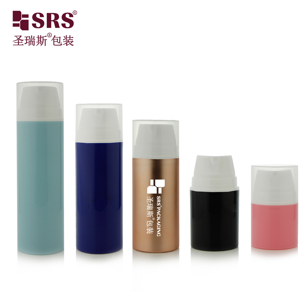 PP Airless Pump Bottle Cream Bottle 30ml 50ml 80ml 100ml 120ml 150ml 200ml Custom Skin Care Lotion Bottle