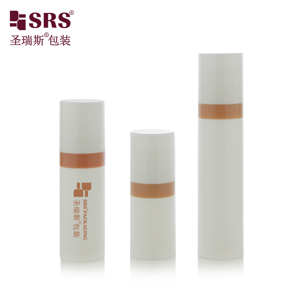 Eco Friendly 15ml 30ml 50ml PP Pump Airless Lotion Plastic Skin Cream Serum Cosmetic Packaging Container