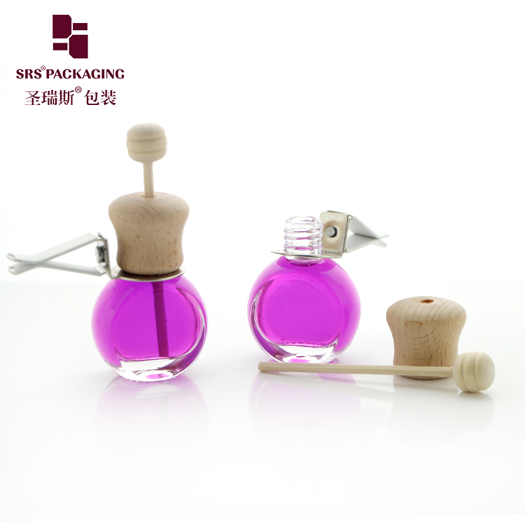 Car Air Freshener Vent Clip Auto Perfume Diffuser Bottle Aromatherapy Fragrance Car glass diffuser bottle