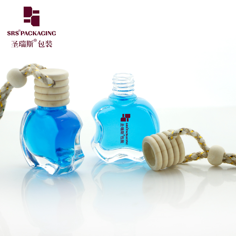 Wholesale Empty Car Perfume Diffuser Bottle 10ml Glass Perfume Hanging Car Air Freshener Bottle