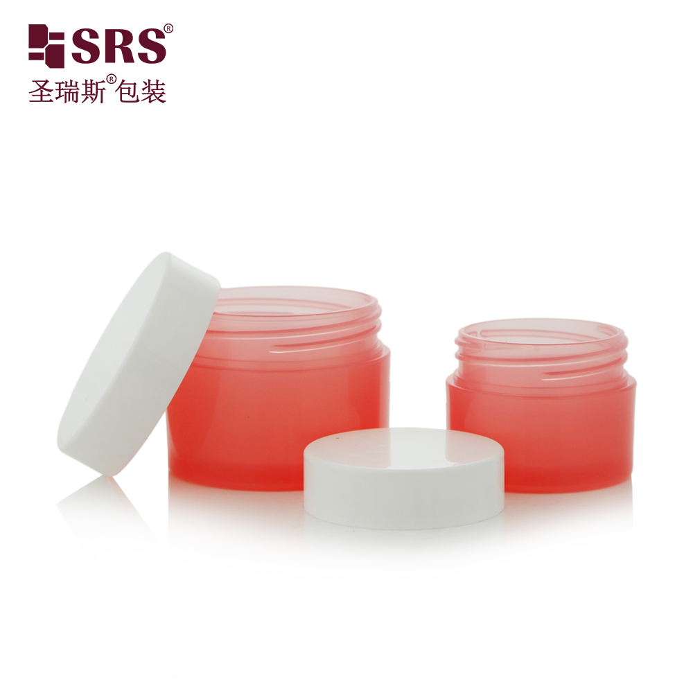 15g 20g 30g 50g 75g 100g 120g 150g Single Wall PP Glossy Frosted Recycled Plastic Cosmetic Jars