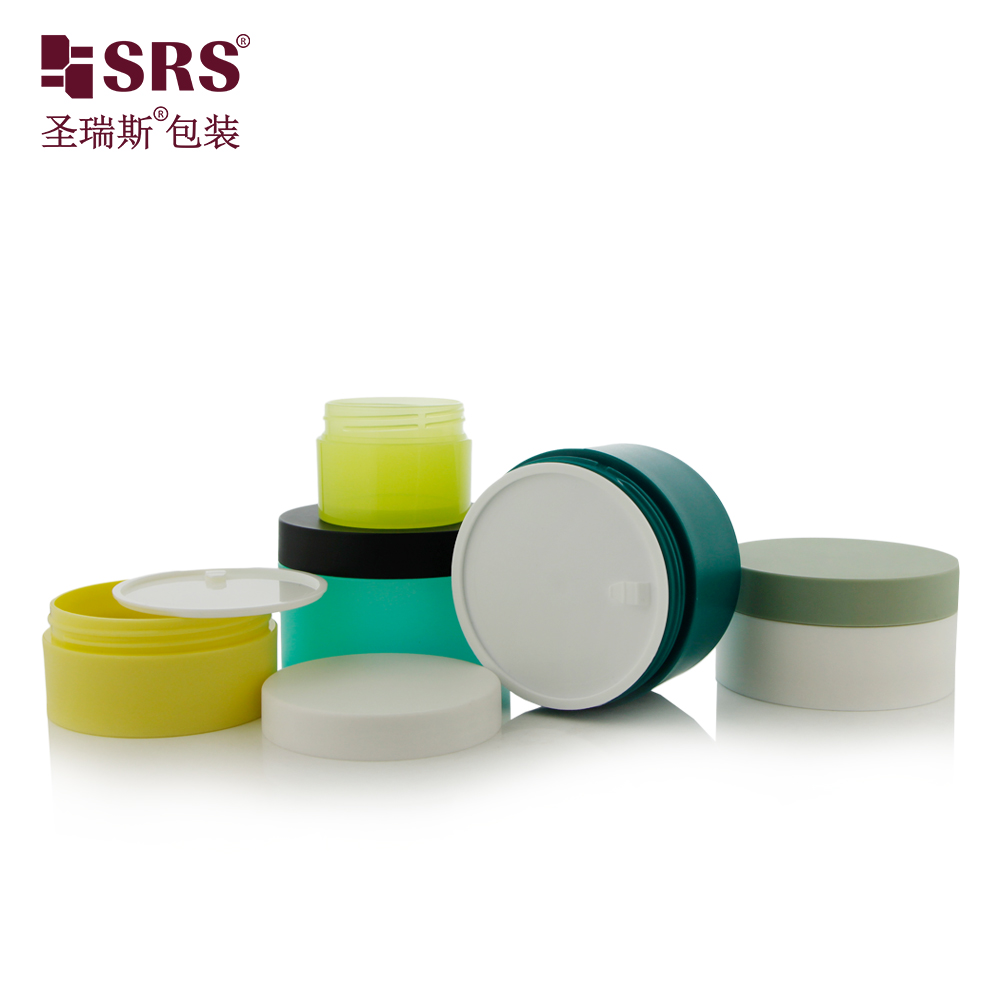 15g 20g 30g 50g 75g 100g 120g 150g Single Wall PP Glossy Frosted Recycled Plastic Cosmetic Jars