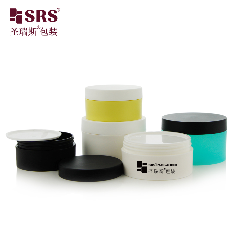 15g 20g 30g 50g 75g 100g 120g 150g Single Wall PP Glossy Frosted Recycled Plastic Cosmetic Jars