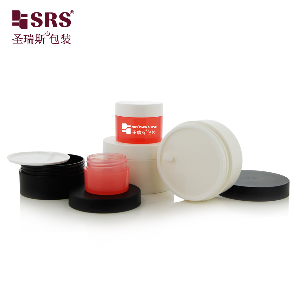 15g 20g 30g 50g 75g 100g 120g 150g Single Wall PP Glossy Frosted Recycled Plastic Cosmetic Jars