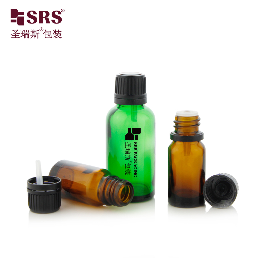 Various glass  packaging 30ml 50ml 100ml empty glass bottles customize children proof caps