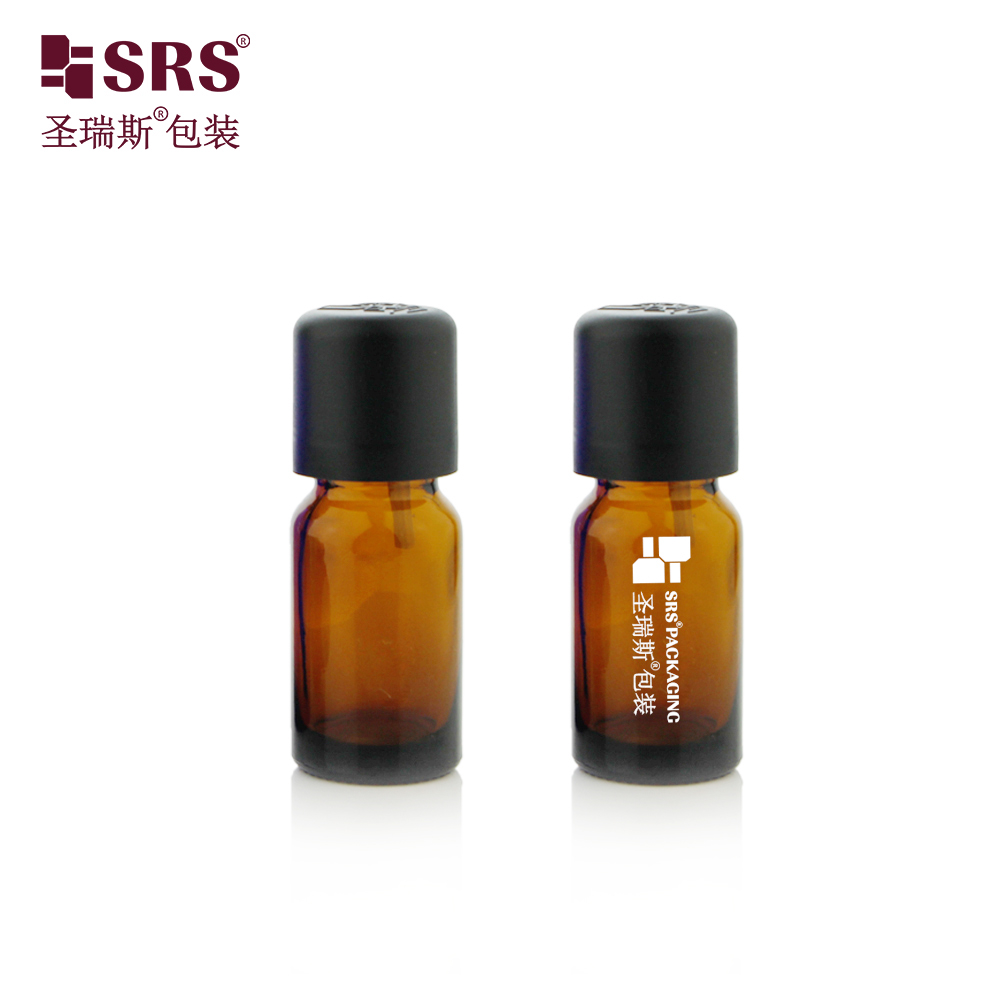 Eye Face Amber Round 10ml 15ml 20ml 30ml 50ml Glass Dropper Bottle Essential Oil Bottle 100ml
