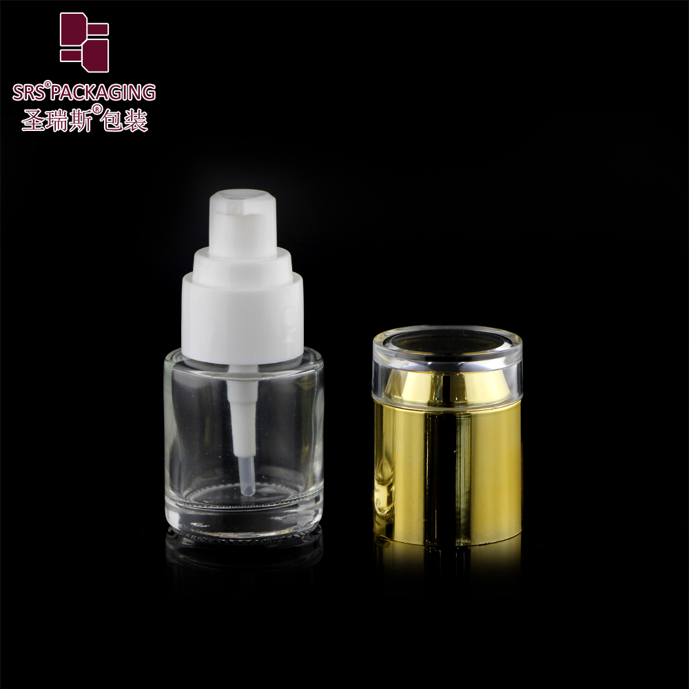 20ml Top Quality Skincare Cosmetic Containers Lotion Cream Serum Essential Oil Glass Bottle container Cosmetic