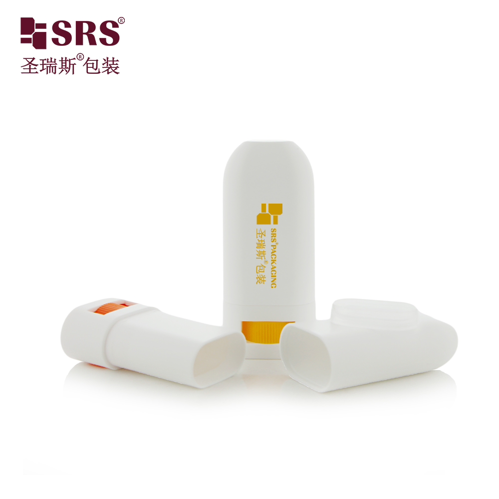 Wholesale 15ml Oval Shape Plastic PP Deodorant Stick Empty Container Manufacturer Cosmetic Packaging