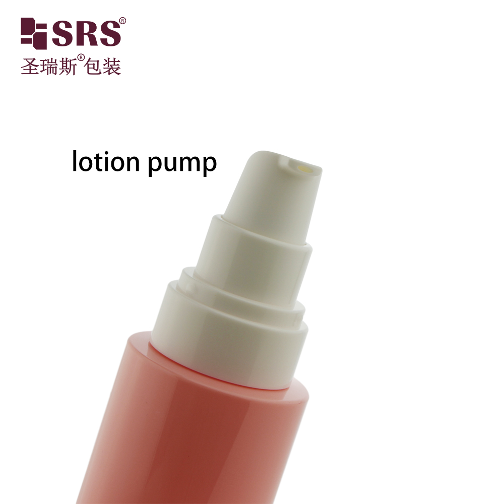 145ml Empty Injection Custom Color High Quality U Shape Bottom Plastic Lotion PET Pump Bottle