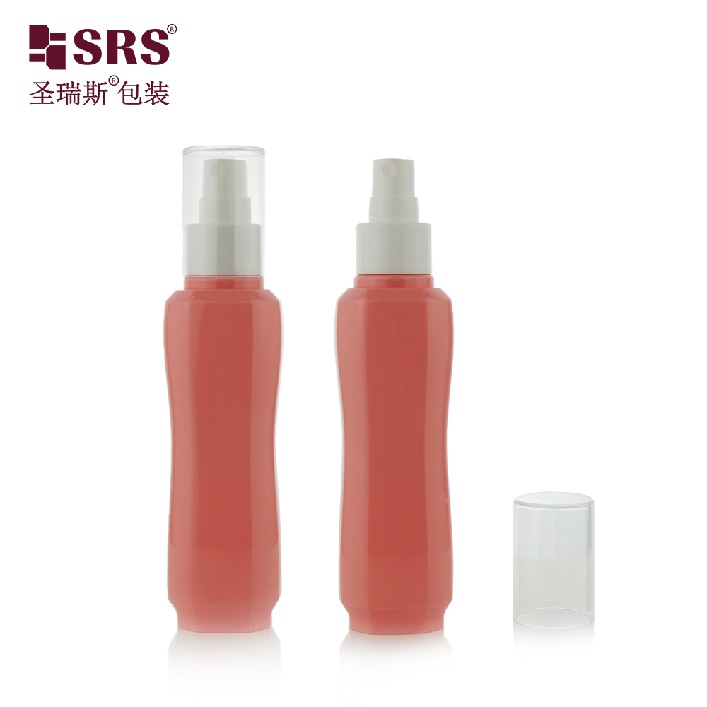 Unique shape skincare cosmetic packaging 160ML bottle plastic pet empty lotion container