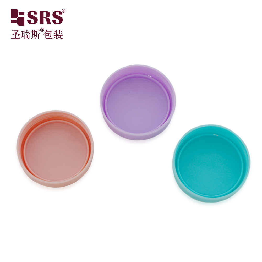 10g 15g 20g Small Capacity Traveling Packaging PS Plastic Glossy Round Shape Cosmetics Jar