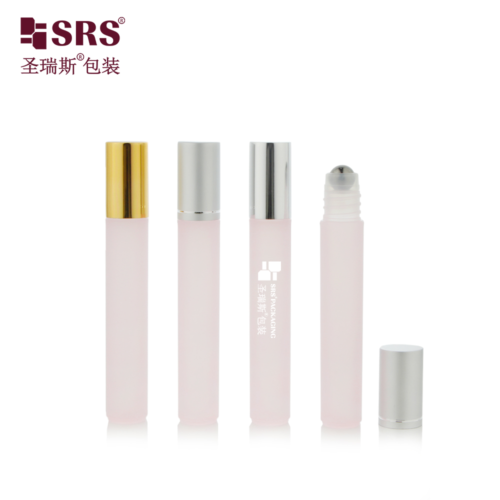 Wholesale Empty 8ml Roll On Bottle No Leakage Eye Serum Bottle With Stainless Steel Roller Ball