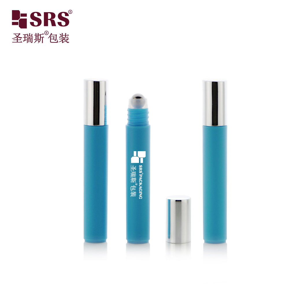 Wholesale Empty 8ml Roll On Bottle No Leakage Eye Serum Bottle With Stainless Steel Roller Ball