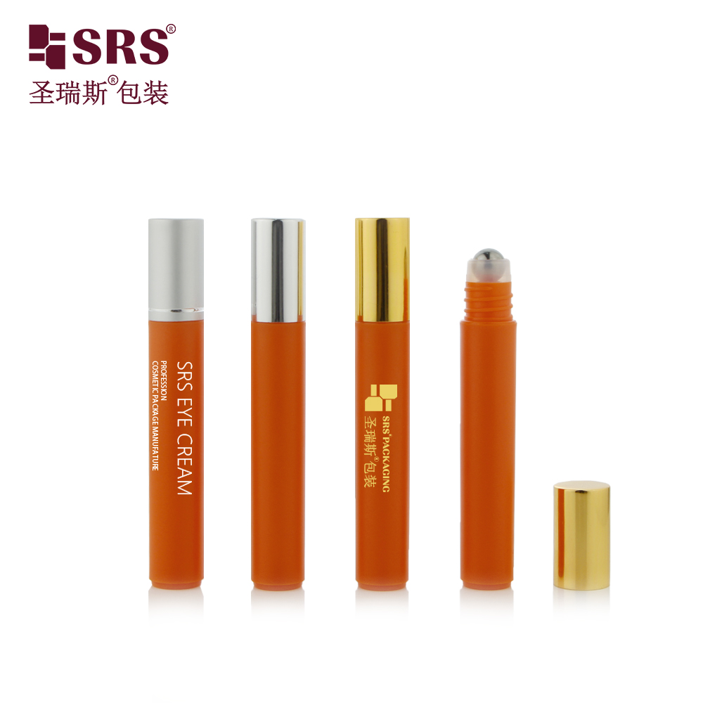 Wholesale Empty 8ml Roll On Bottle No Leakage Eye Serum Bottle With Stainless Steel Roller Ball