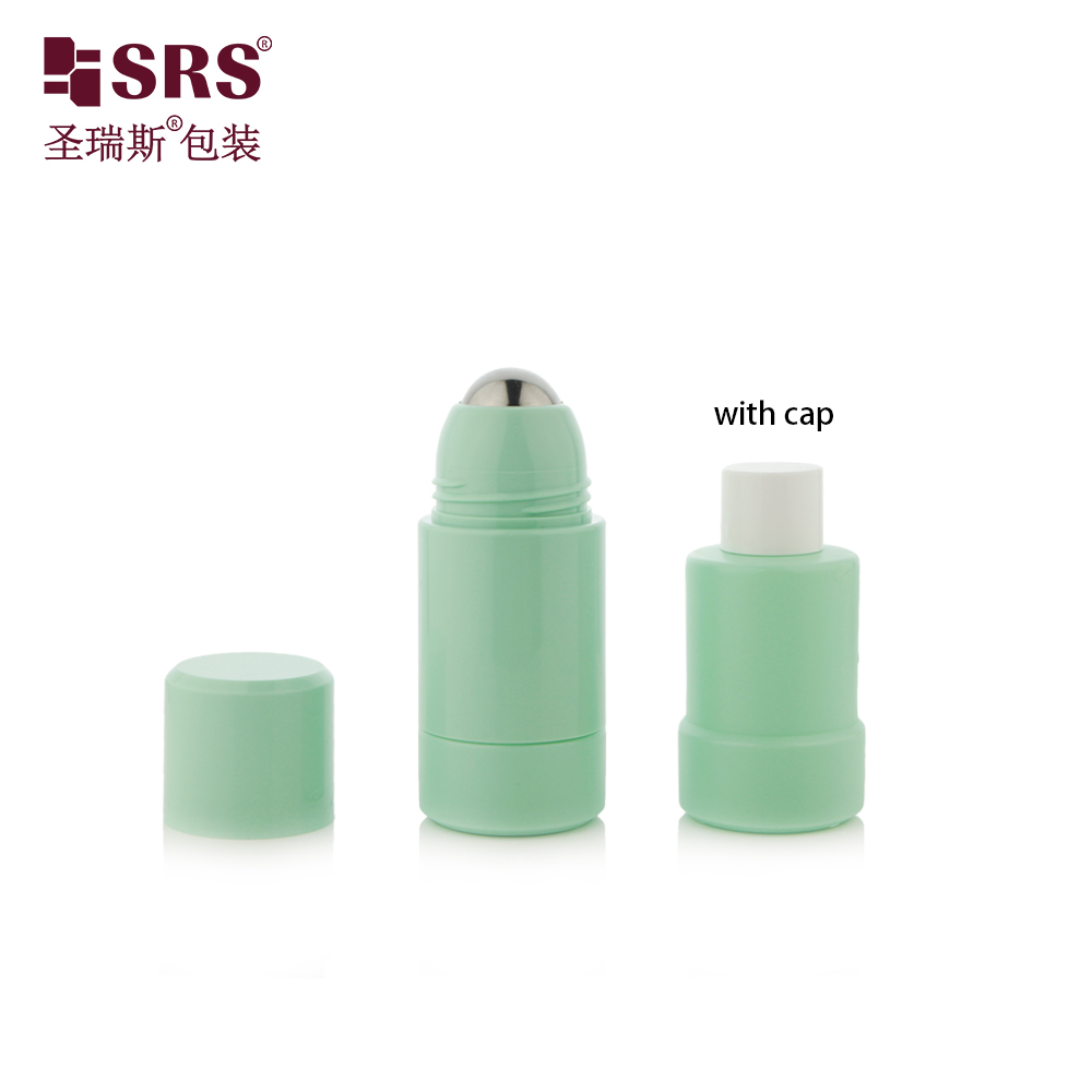 75ml Replaceable Eco-friendly Recycled PCR PP Anti-Itch Liquid Gel Roll On Plastic Bottle 50ml