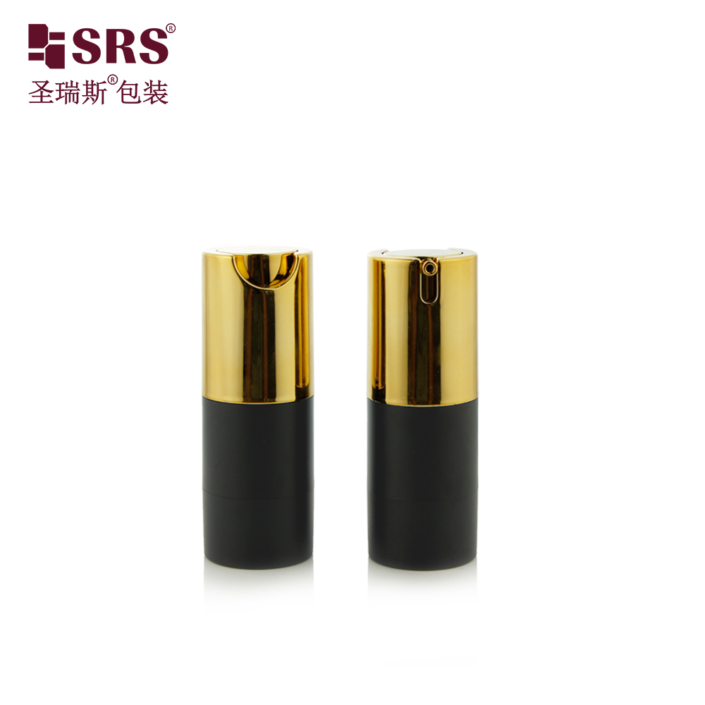15ml 30ml 40ml 50ml 80ml 100ml As Lotion Airless Bottle Custom Beautiful Colors U Type Back Design 